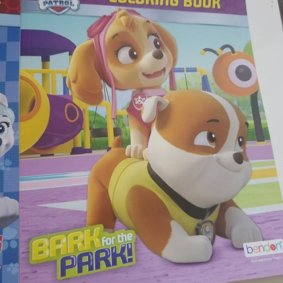 Nickeloden Paw Patrol Jumbo Coloring and Activity Books Lot of 4 One Set Crayons - Picture 5 of 7